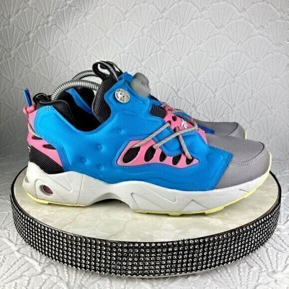 Reebok Vibrant Blue and Pink Sneakers - Picture 1 of 11